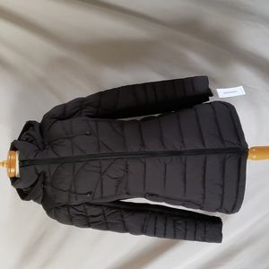 NEW Bernardo Packable EcoPlume Hooded Walker Coat